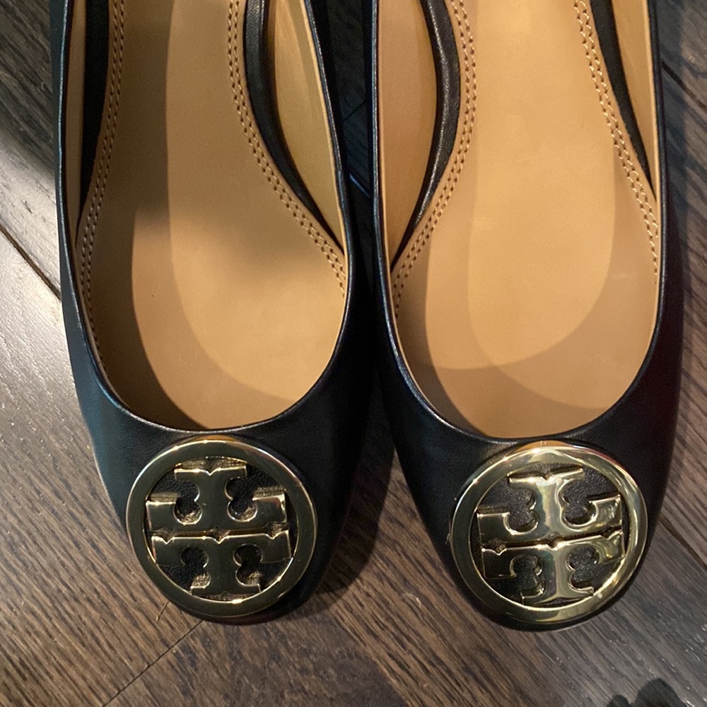 New TORY BURCH Benton Leather Slingback Pump NIB - Picture 5 of 12